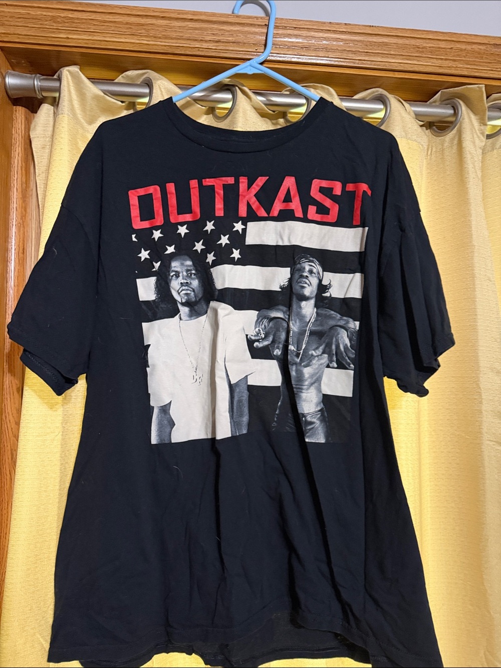 Black Graphic Tee - OutKast. Runs small